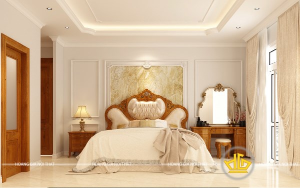 Phòng ngủ tân cổ điển - Nội Thất Hoàng Gia - Công Ty TNHH Sản Xuất Nội Thất Hoàng Gia